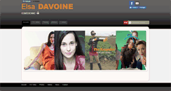 Desktop Screenshot of elsa-davoine.com